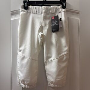 Under Armour Kids' Small White Athletic Pants